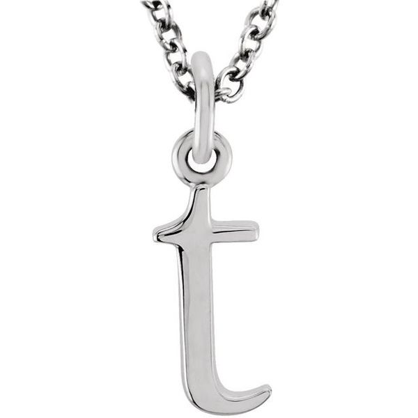 Lowercase Initial Necklace – Every Day Collective Co.