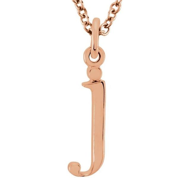 Kayla Lowercase Mini Initial Necklace | Initial Jewellery UK | PRYA