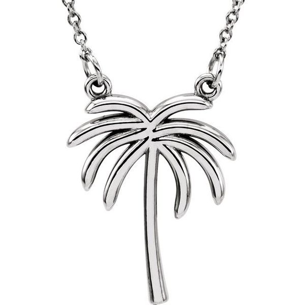 Palm Tree Necklace Moseley Diamond Showcase Inc Columbia, SC
