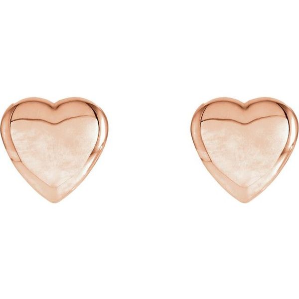 Heart Earrings Image 2 McCoy Jewelers Bartlesville, OK