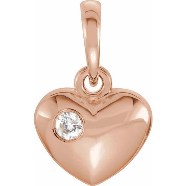 Heart Pendant Blue Heron Jewelry Company Poulsbo, WA