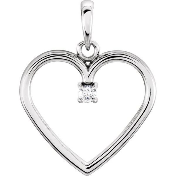 Heart Pendant Ask Design Jewelers Olean, NY