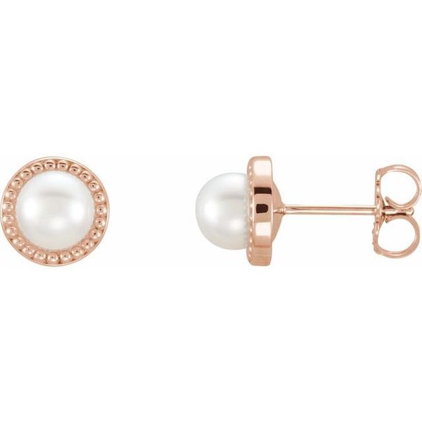 Beaded Pearl Earrings Ask Design Jewelers Olean, NY