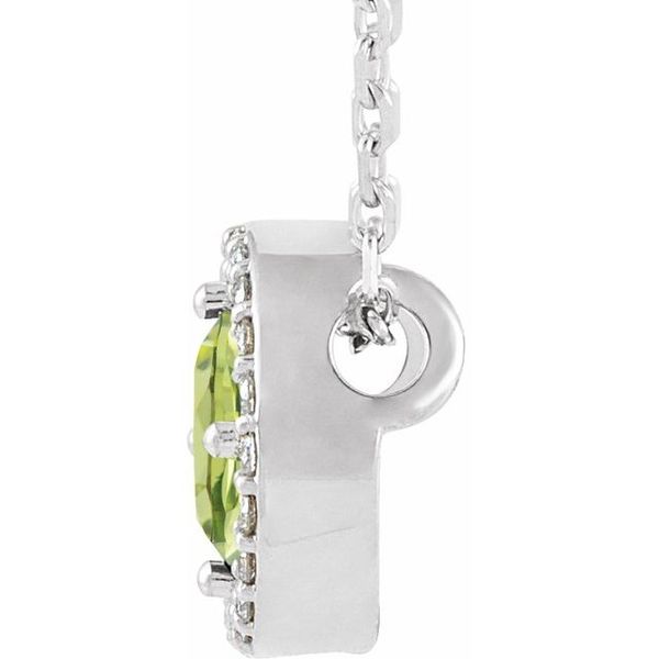 Halo-Style Necklace Image 2 Designer Jewelers Westborough, MA