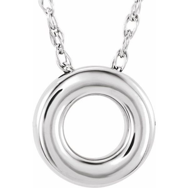 Circle Necklace or Slide Pendant Douglas Jewelers Conroe, TX