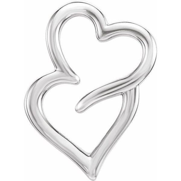 Double Heart Slide Pendant Spath Jewelers Bartow, FL
