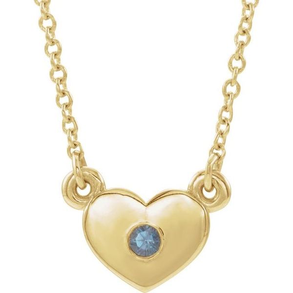 Heart Necklace Gray's Jewelers Bespoke Saint James, NY