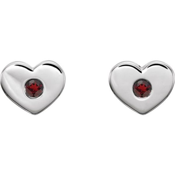 Heart Earrings Image 2 Gray's Jewelers Bespoke Saint James, NY