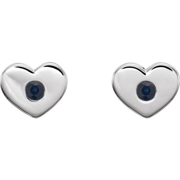 Heart Earrings Image 2 Spath Jewelers Bartow, FL