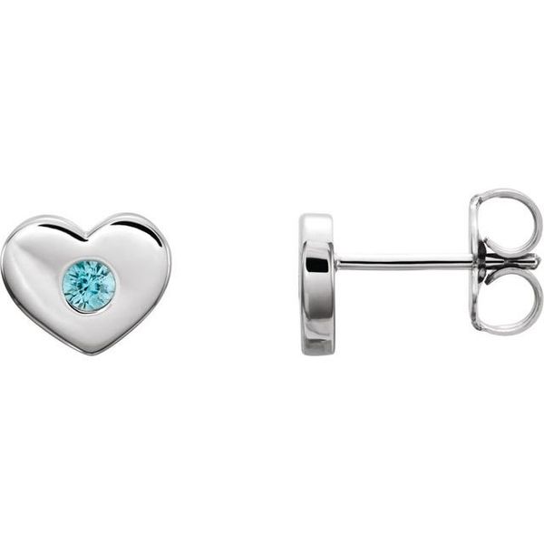 Heart Earrings Douglas Jewelers Conroe, TX