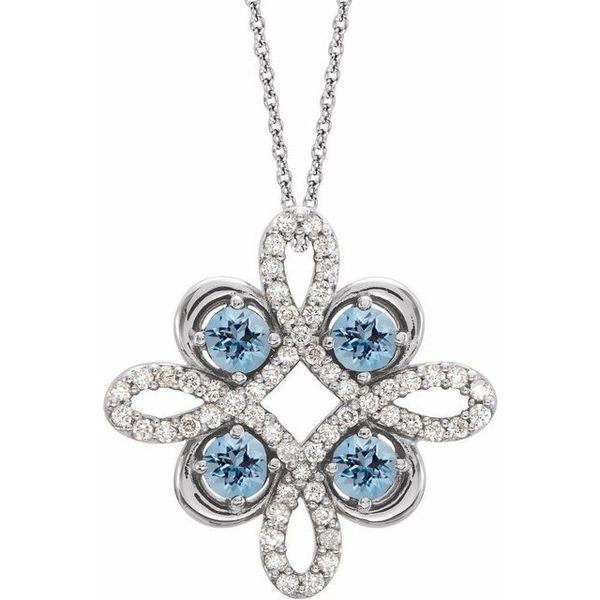 Clover Necklace Morin Jewelers Southbridge, MA