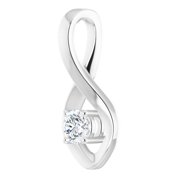 Infinity-Inspired Pendant Image 2 Michigan Wholesale Diamonds (KRD) , 