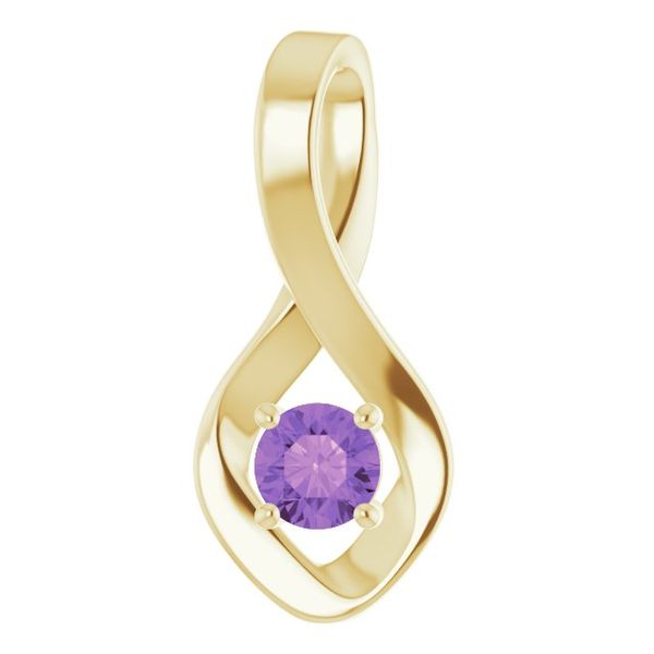 Infinity-Inspired Pendant Malak Jewelers Charlotte, NC