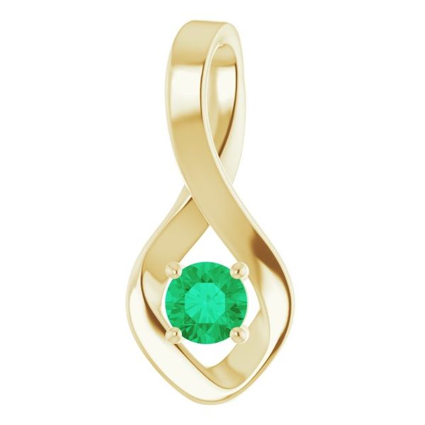 Infinity-Inspired Pendant James Wolf Jewelers Mason, OH