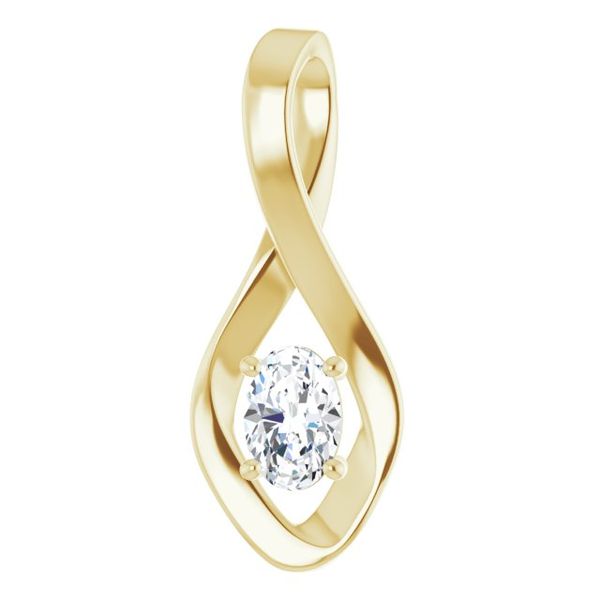 Infinity-Inspired Pendant Mead Jewelers Enid, OK