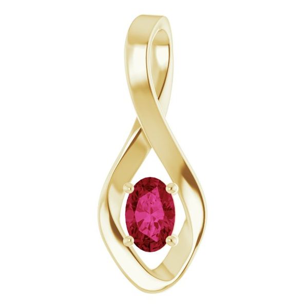 Infinity-Inspired Pendant James Wolf Jewelers Mason, OH