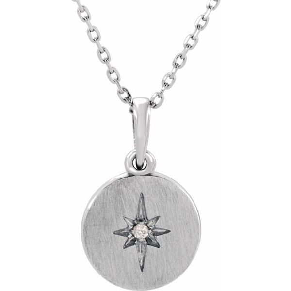 Starburst Diamond Heart Necklace | Alexandra Marks Jewelry