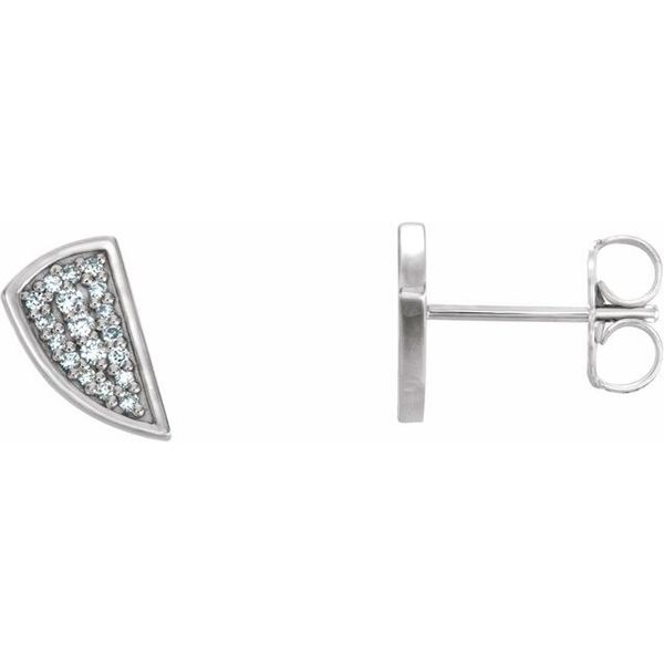 Geometric Earrings David Mann, Jeweler Geneseo, NY