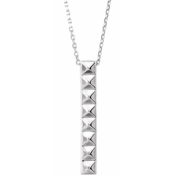 Pyramid Bar Necklace Don's Jewelry & Design Washington, IA