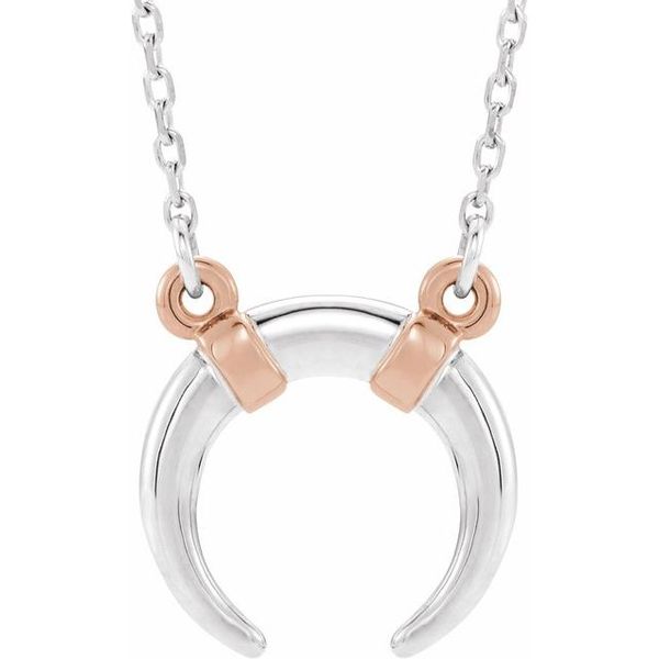 Crescent Moon Necklace Designer Jewelers Westborough, MA