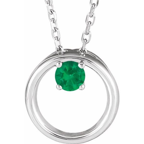 Circle Necklace Biondi Diamond Jewelers Aurora, CO