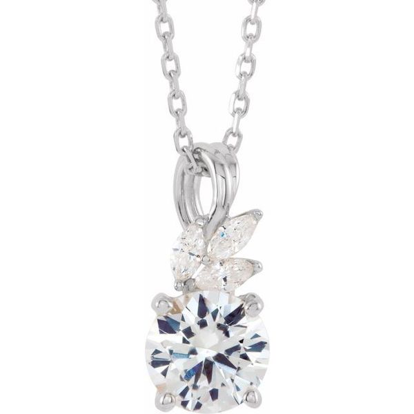 Accented Floral Necklace Moseley Diamond Showcase Inc Columbia, SC