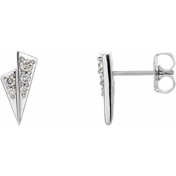 Accented Geometric Earrings S.E. Needham Jewelers Logan, UT