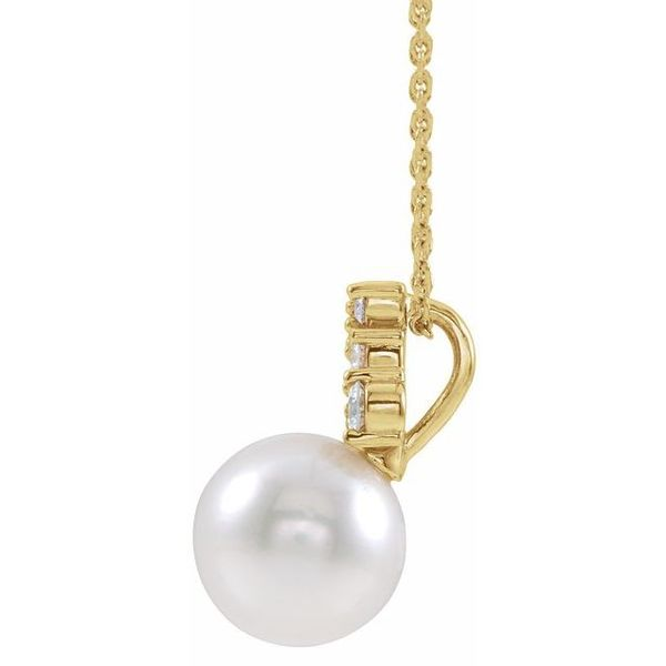 Mini Pearl Cluster Necklace