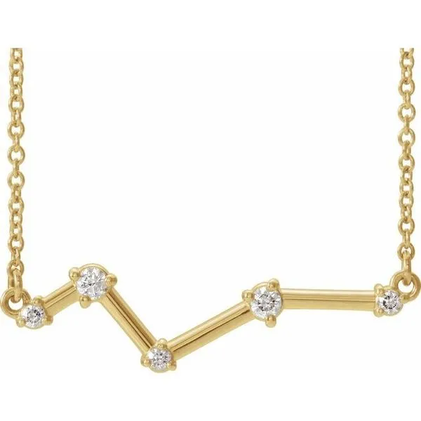 constellation bar necklace