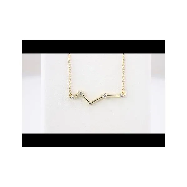 constellation bar necklace