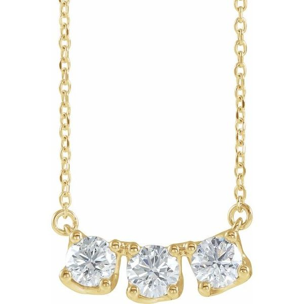 Dana Rebecca Designs Lulu Jack Charm Diamond Bar Necklace - White Gold –  Springer's