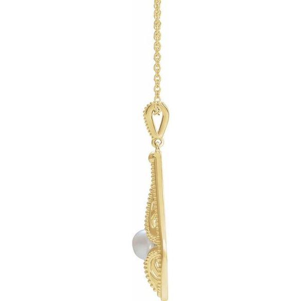 Pearl Necklace Image 2 S&E Jewelers Depew, NY