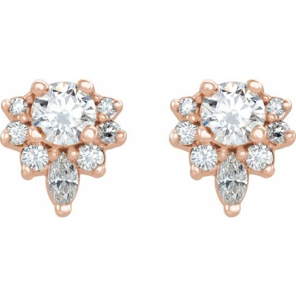 Accented Earrings Image 2 Jewelry Design Studio Jensen Beach, FL