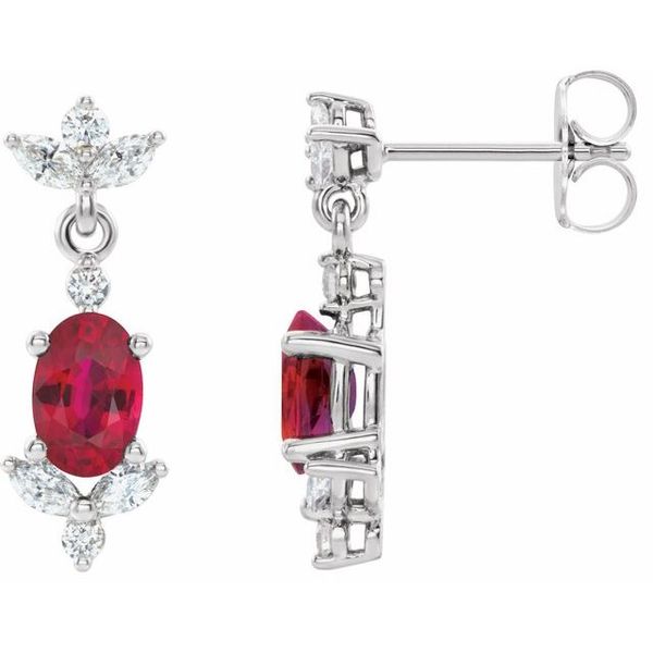 Accented Earrings K. Martin Jeweler Dodge City, KS