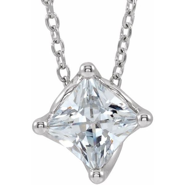 Solitaire Necklace or Slide Pendant Biondi Diamond Jewelers Aurora, CO