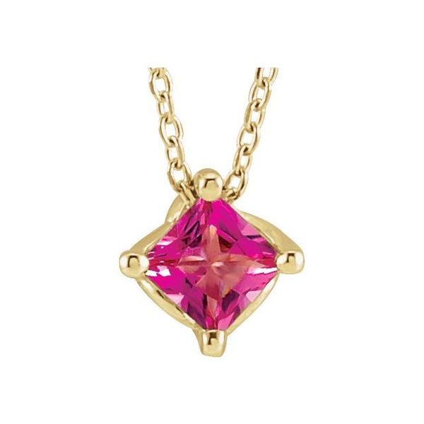 Solitaire Necklace or Slide Pendant Spath Jewelers Bartow, FL