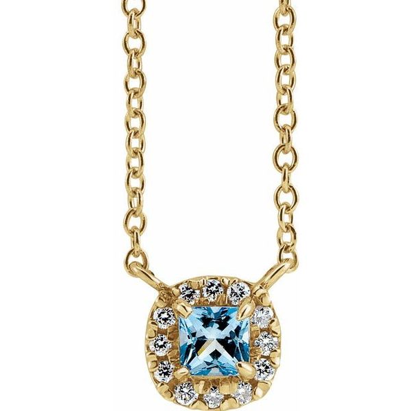 Halo-Style Necklace Jerald Jewelers Latrobe, PA