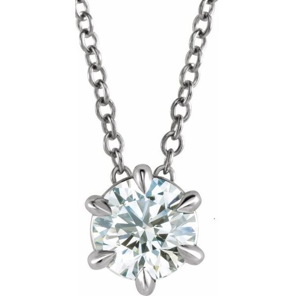 Solitaire Necklace or Slide Pendant Hart's Jewelers Grants Pass, OR
