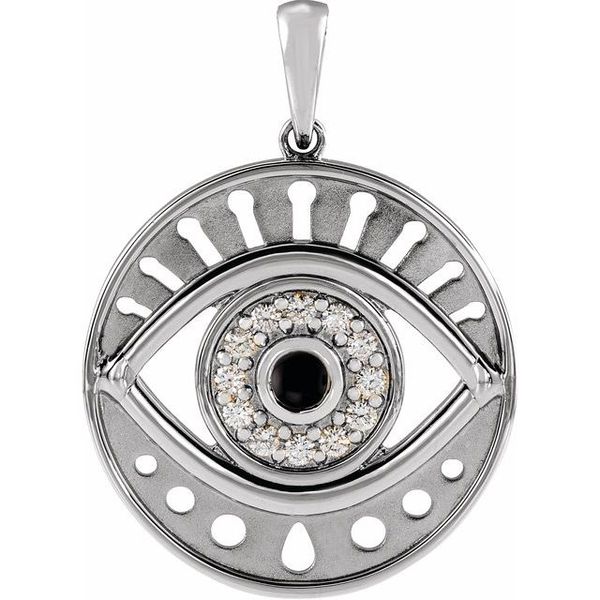 Accented Evil Eye Pendant K. Martin Jeweler Dodge City, KS