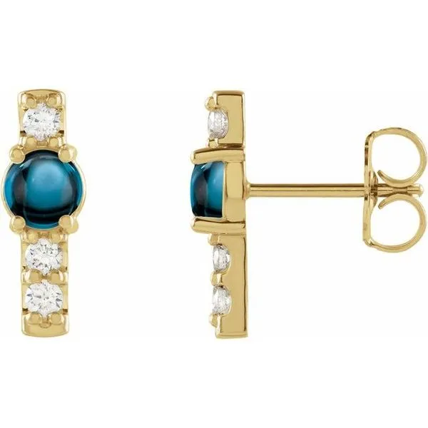 Accented Bar Earrings