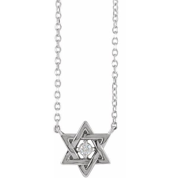 Star of David Necklace Jewelry Design Studio Jensen Beach, FL