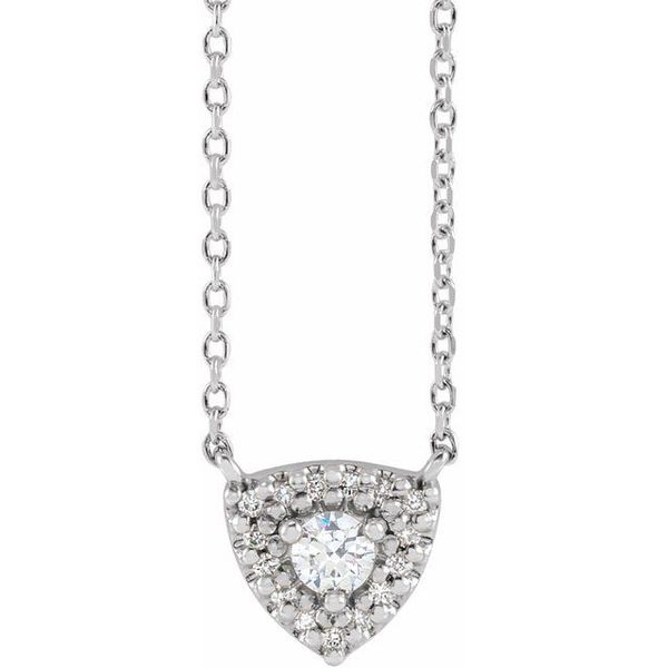 Halo-Style Necklace Arthur's Jewelry Bedford, VA