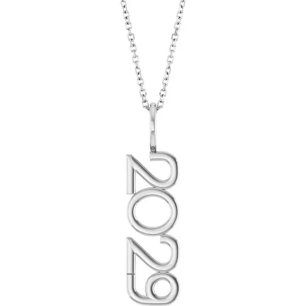 Years Necklace or Charm/Pendant 87773:199:P SS Doylestown