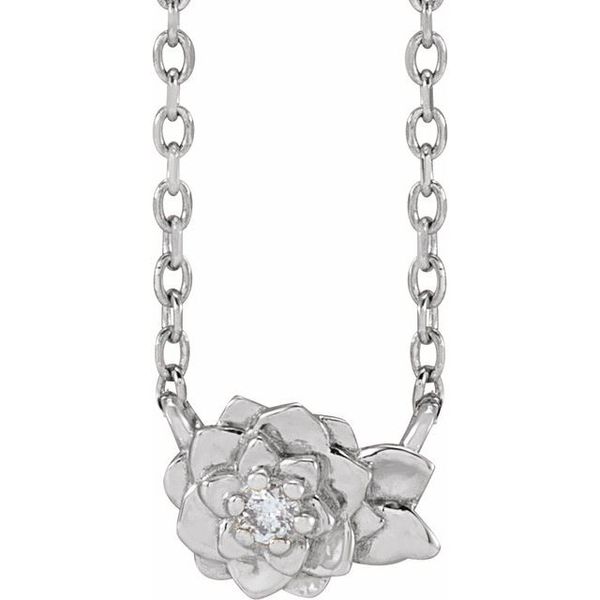 Flower Necklace Hart's Jewelers Grants Pass, OR