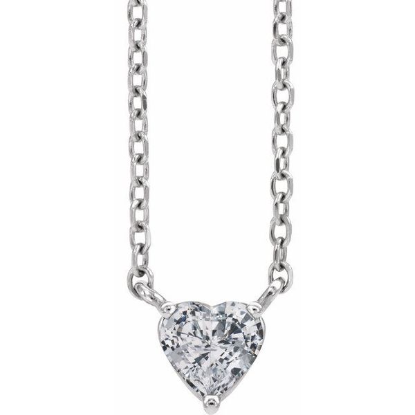 Heart Necklace or Necklace Center Barron's Fine Jewelry Snellville, GA