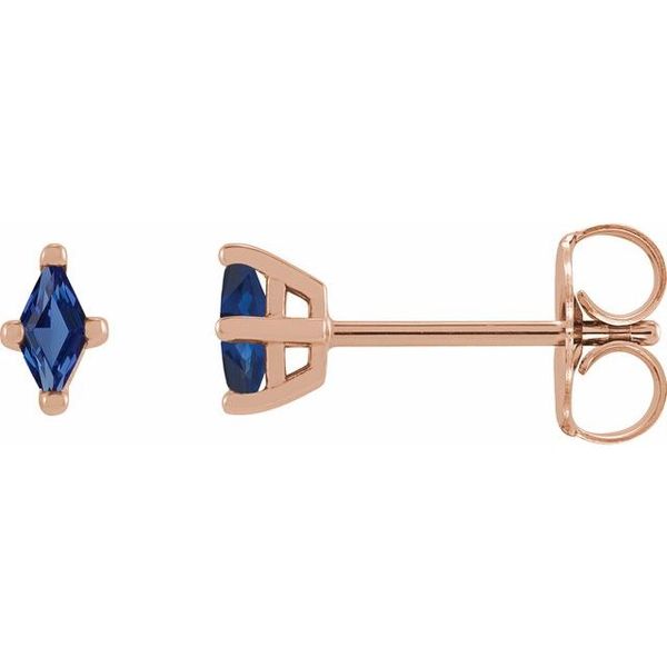 Kite 4-Prong Stud Earring S.E. Needham Jewelers Logan, UT