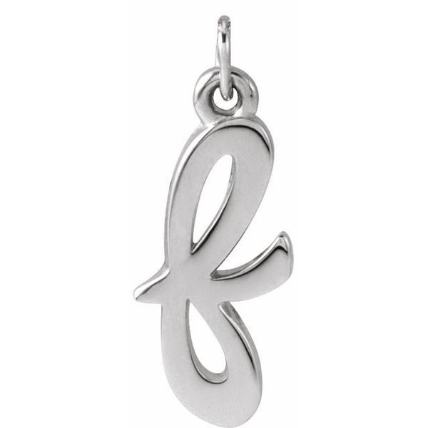 Petite Initial Pendant K. Martin Jeweler Dodge City, KS