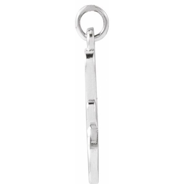 Petite Initial Pendant Image 3 K. Martin Jeweler Dodge City, KS