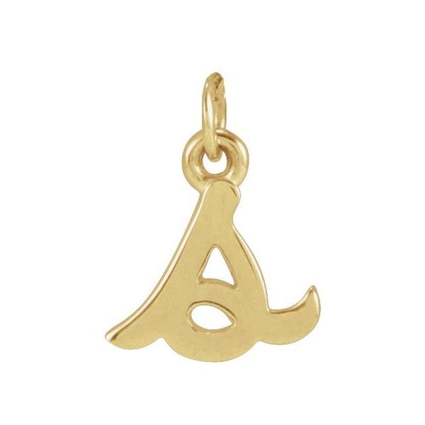 Petite Initial Pendant J. Meredith Jewelers Delafield, WI