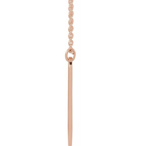 Engravable Bar Necklace Image 2 Greenfield Jewelers Pittsburgh, PA